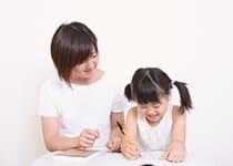 お子様アロマ風景